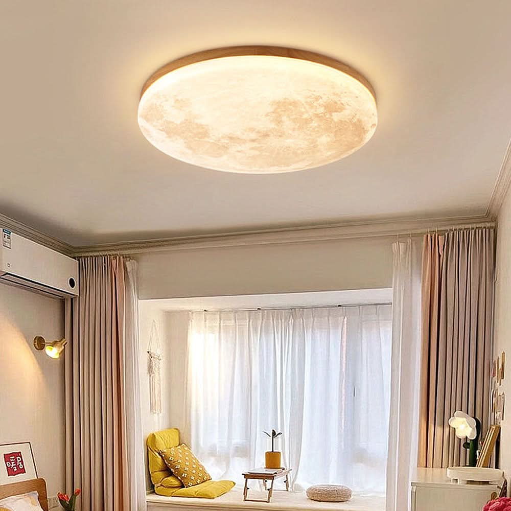 Lisslune | Moon-Inspired LED Ceiling Light for Modern Interiors