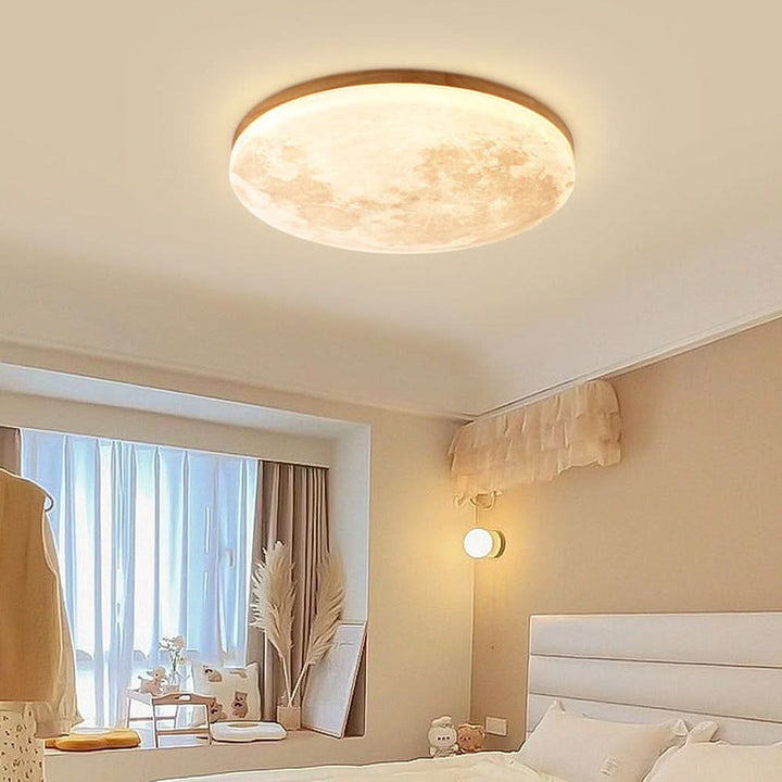 Lisslune | Moon-Inspired LED Ceiling Light for Modern Interiors