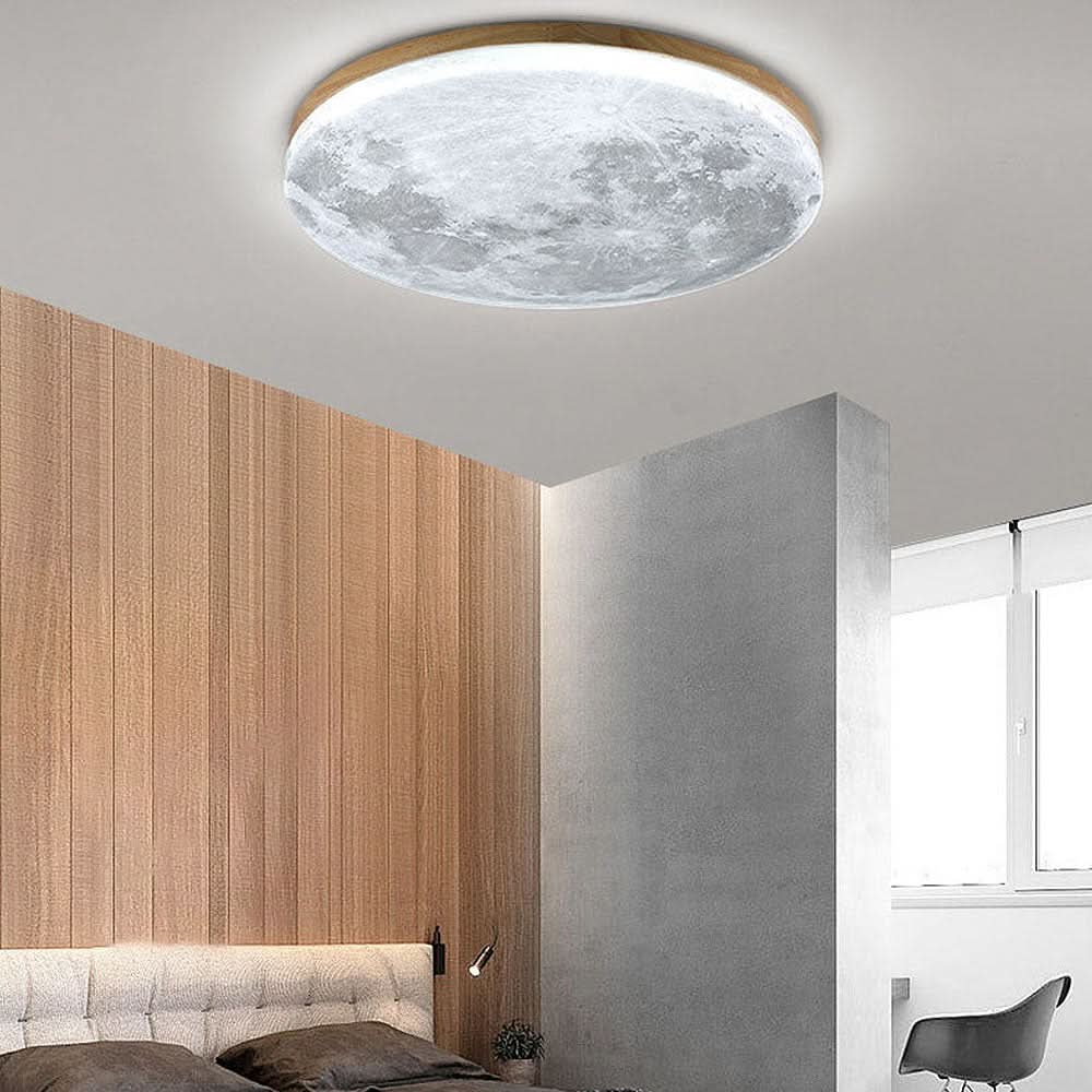 Lisslune | Moon-Inspired LED Ceiling Light for Modern Interiors