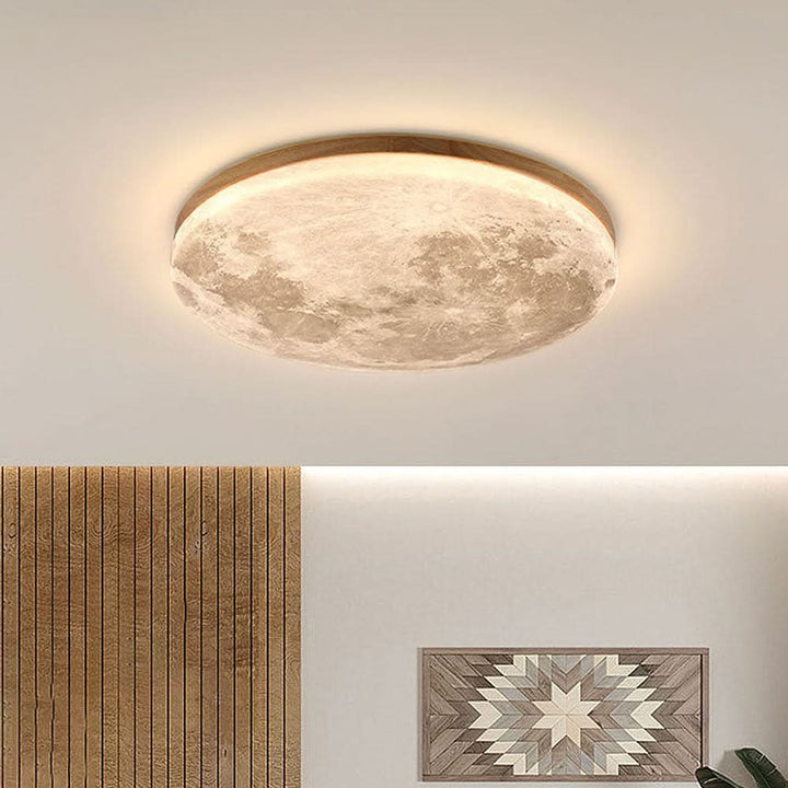 Lisslune | Moon-Inspired LED Ceiling Light for Modern Interiors