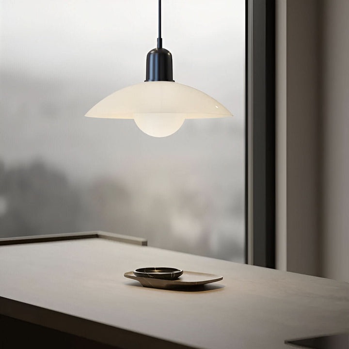 Lisslune | Modern Macaron Bauhaus Pendant Light – Iron Shade