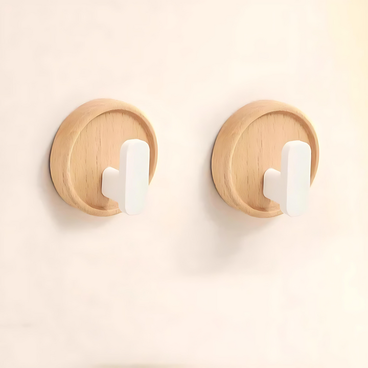 Lisslune | Nordic Walnut Wood Wall Hook