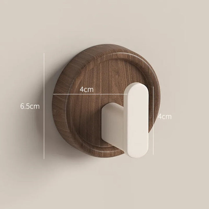 Lisslune | Nordic Walnut Wood Wall Hook