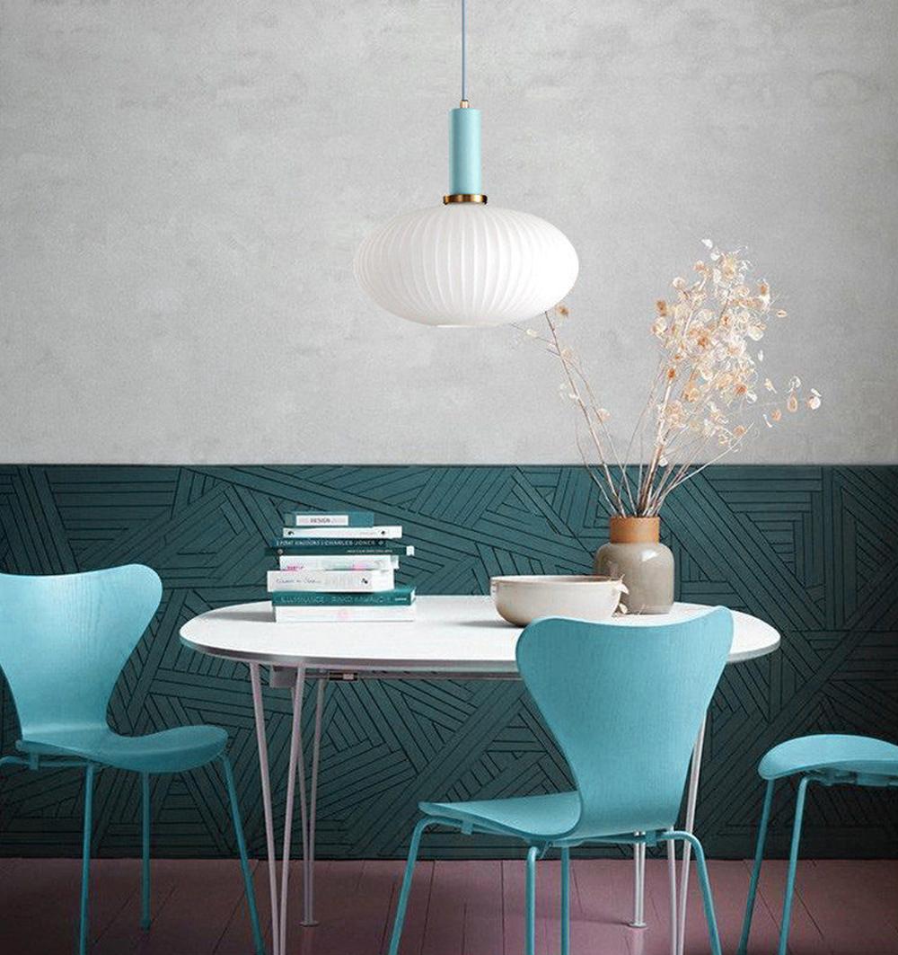 Rynx Nordic Ribbed Glass Pendant Lights