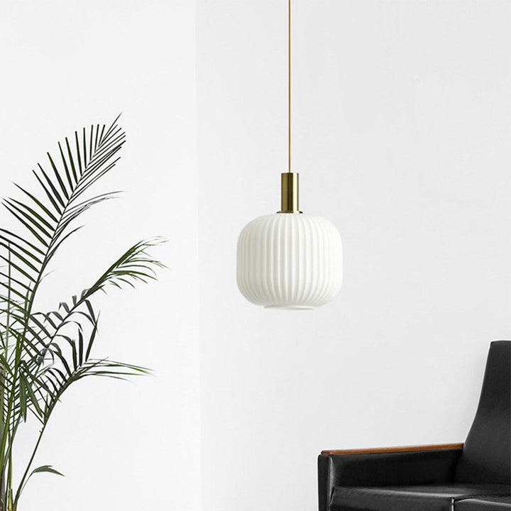 Rynx Nordic Ribbed Glass Pendant Lights