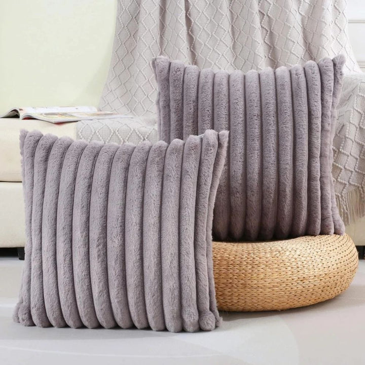 Lisslune | Nouvia Synthetic Fur Plush Cushion Cover