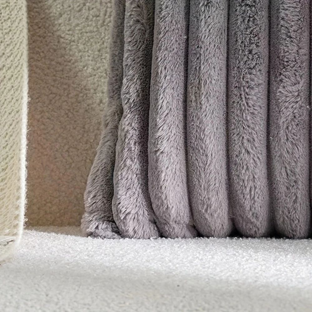 Lisslune | Nouvia Synthetic Fur Plush Cushion Cover