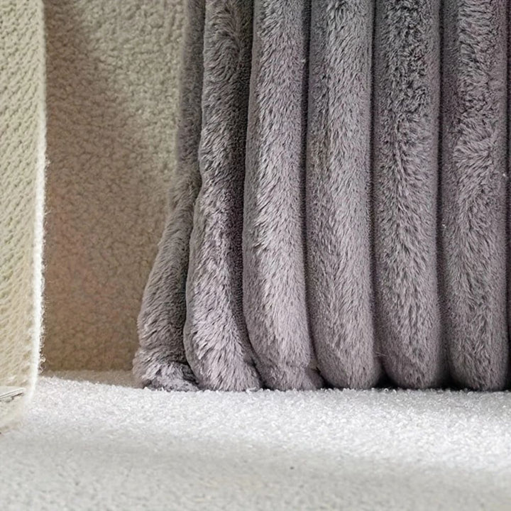 Lisslune | Nouvia Synthetic Fur Plush Cushion Cover