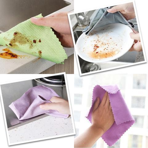 Lisslune | Soft Touch Wonder Cloth – Stripe-Free Cleaning of Glass, Mirrors & Stainless Steel