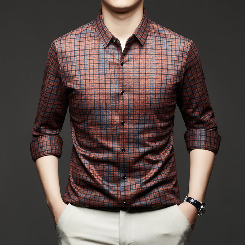 Men's checked shirt Lisslune