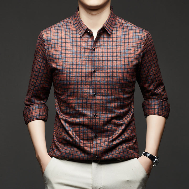 Men's checked shirt Lisslune
