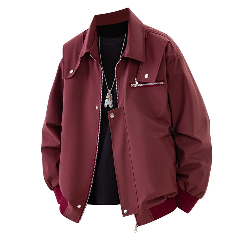 Men's Fashionable Leisure Jacket with Practical Pockets Lisslune