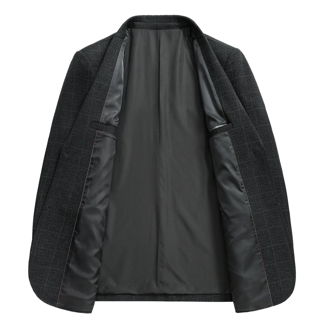 Men's Stylish Blazer Jacket with Fine Patterned Texture Lisslune