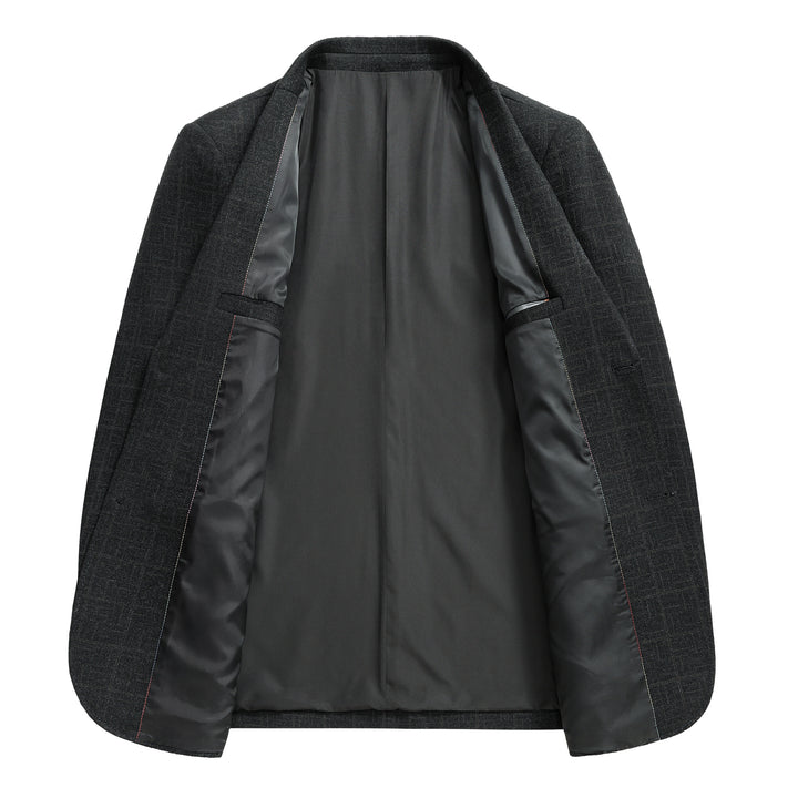 Men's Stylish Blazer Jacket with Fine Patterned Texture Lisslune