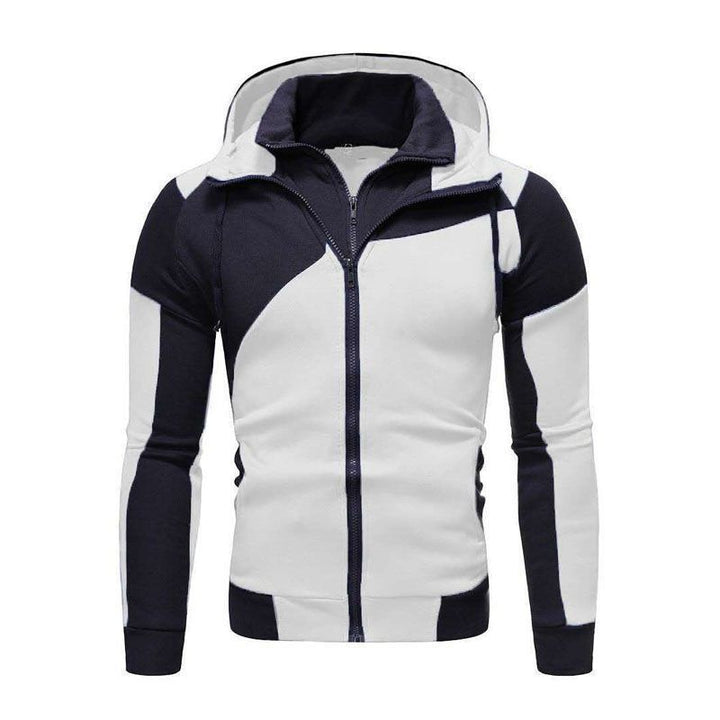 Men's Sporty Hoodie with Modern Color Contrasts Lisslune