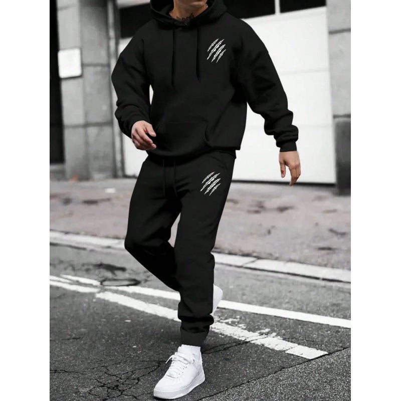 Men's tracksuit with modern graphic design and practical pockets Lisslune