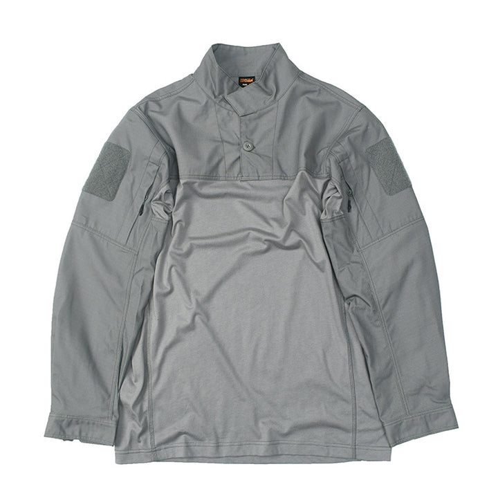 Men's leisure jacket with practical zippered pockets and stylish stand-up collar Lisslune