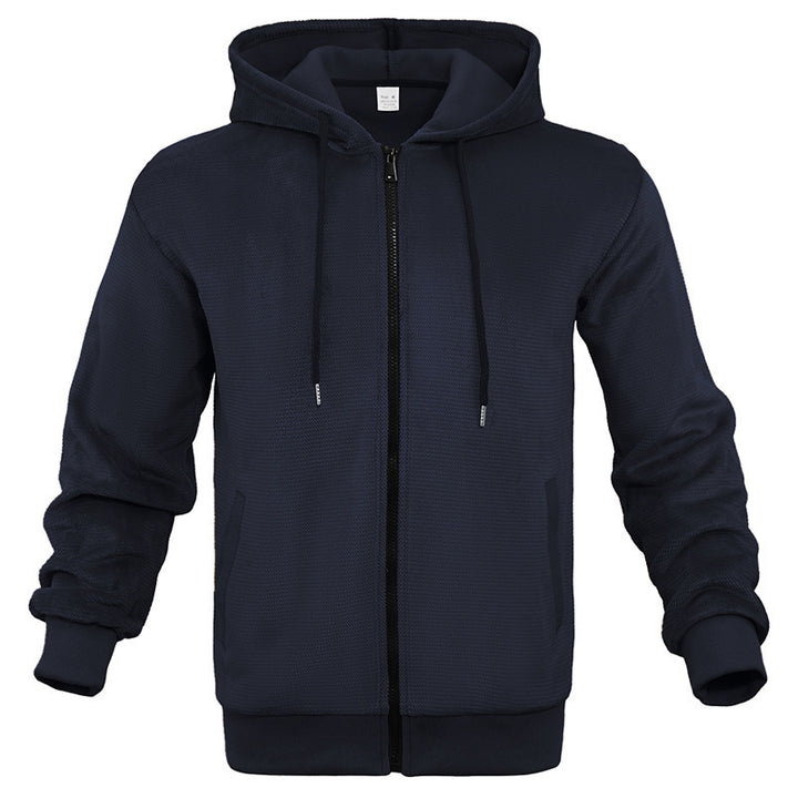 Men's Sporty Hoodie Jacket with Breathable Properties Lisslune