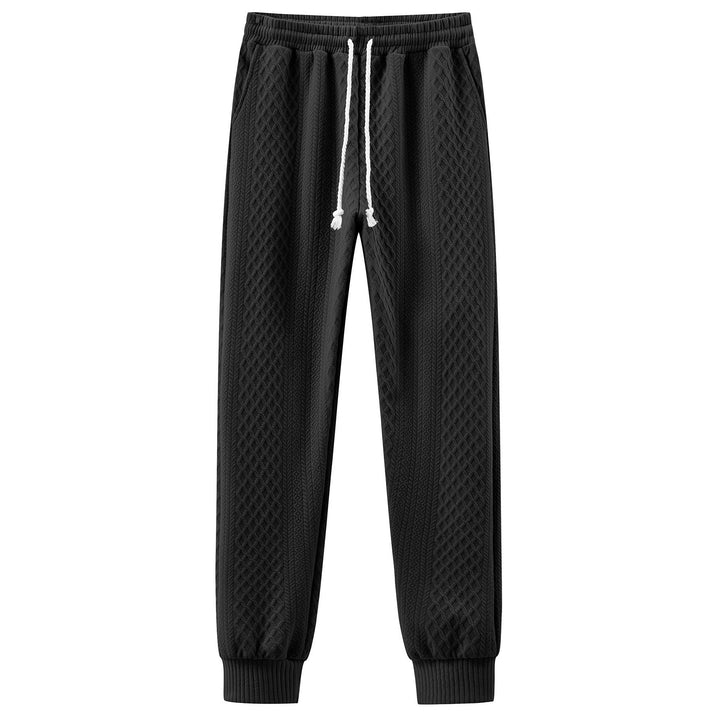 Men's comfortable sweatpants with innovative structural design and adjustable waistband Lisslune