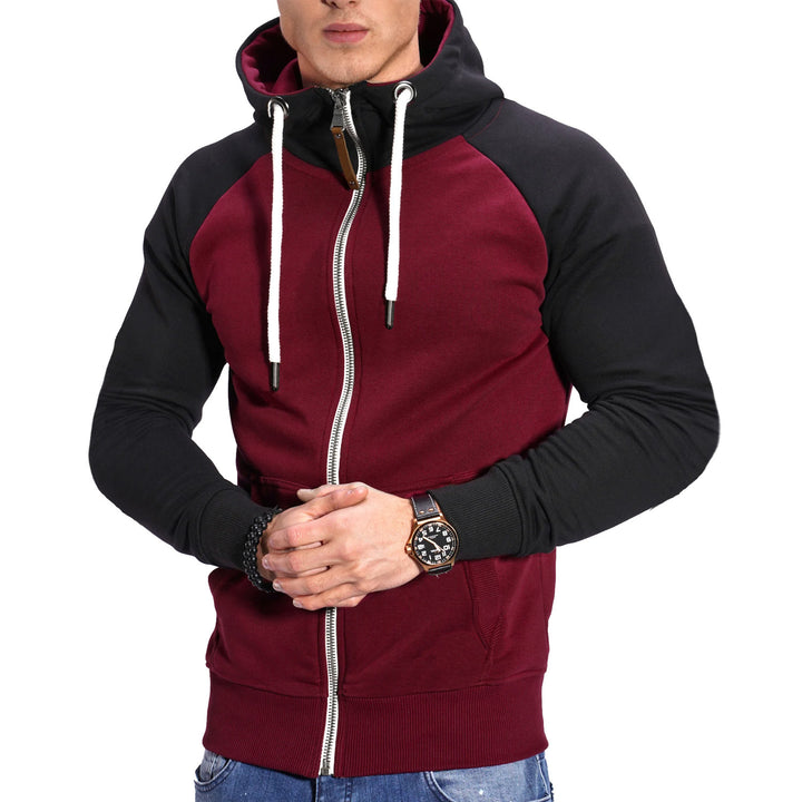 Men's refined hoodie with high-quality zipper Lisslune