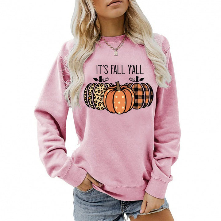 Women’s sweatshirt with playful autumn motif and comfortable fit Lisslune