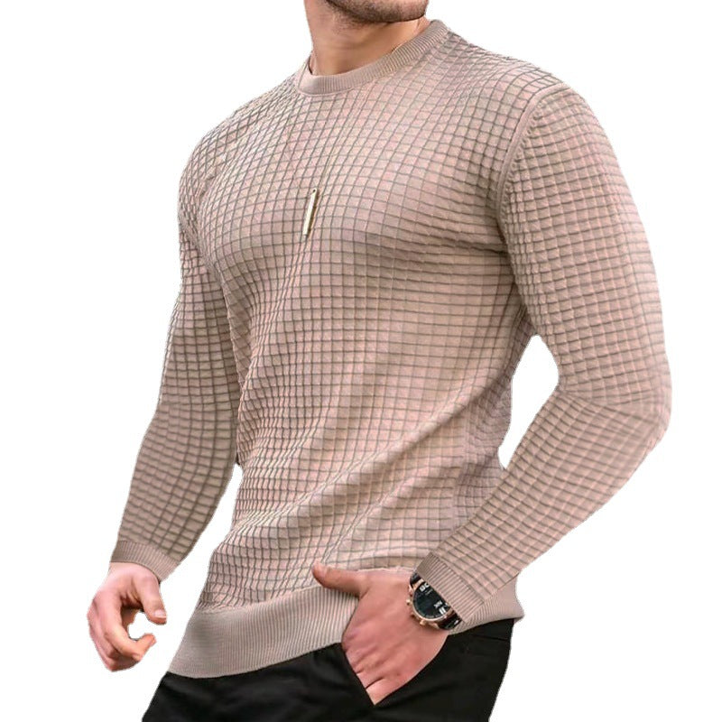 Men's textured sweater Lisslune