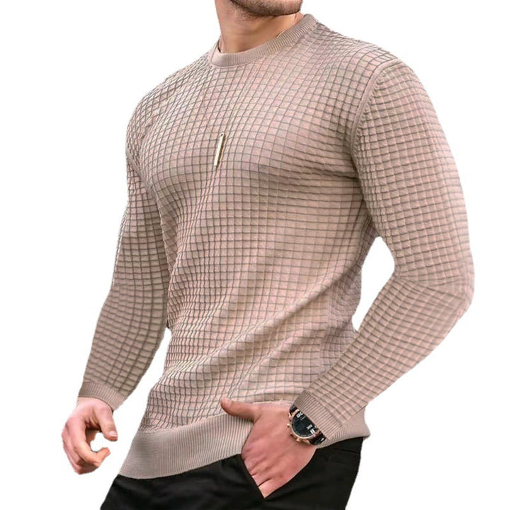 Men's textured sweater Lisslune