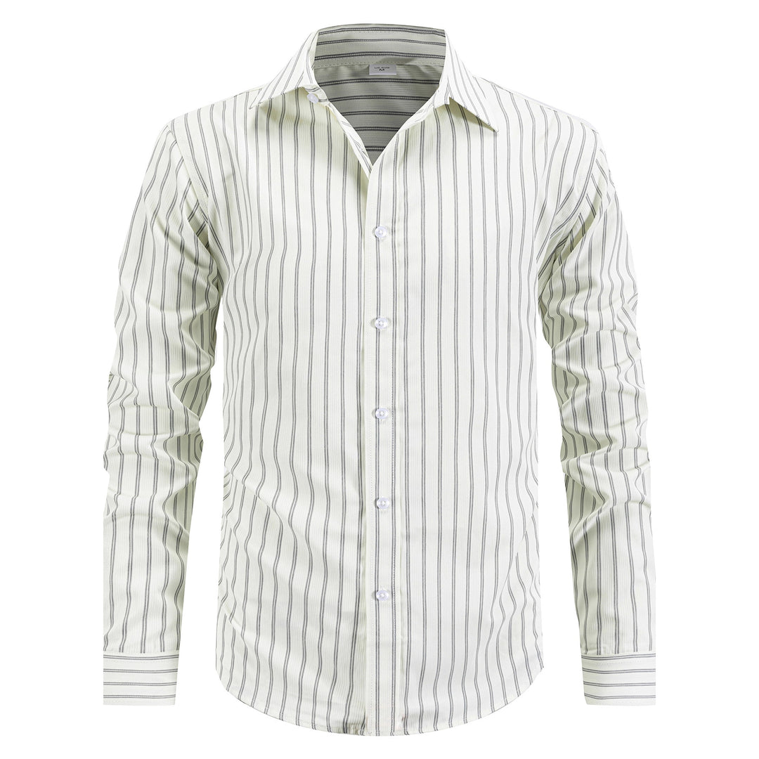 Men's classic striped cotton shirt Lisslune