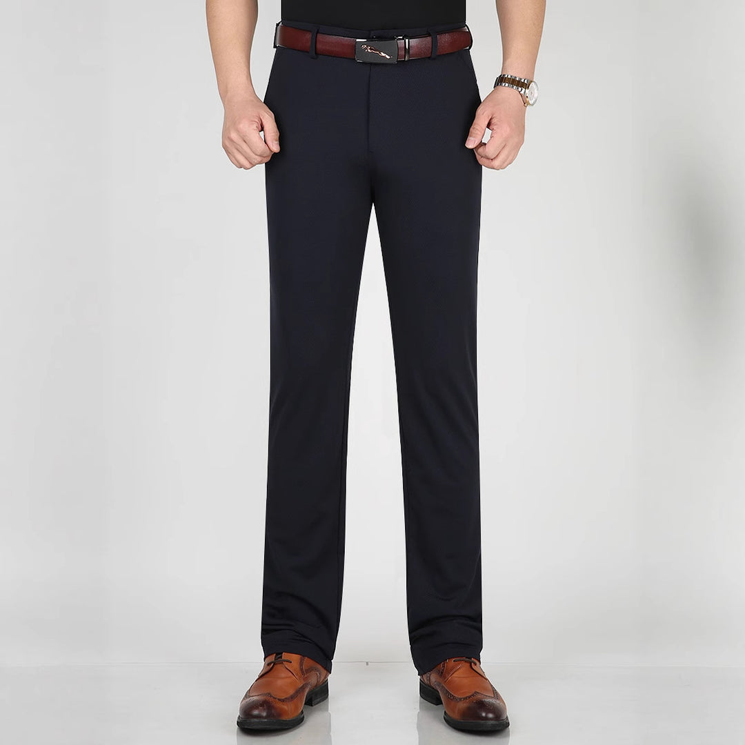 Men's formal chino pants with modern fit Lisslune