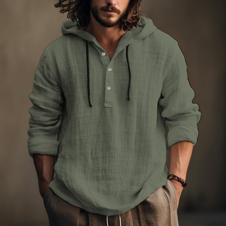 Men's lightweight hoodie blouse Lisslune