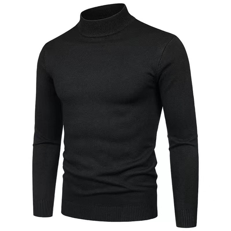 Men's turtleneck sweater made of high-quality knit material Lisslune