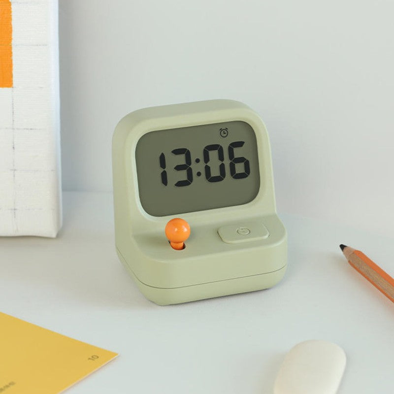 Lisslune | Creative Retro Game Console With Timer Alarm Clock