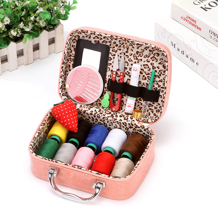 Lisslune | Household Sewing Box Set Mini Suitcase