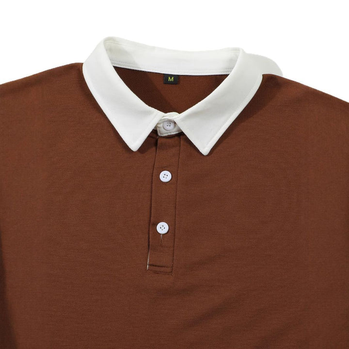 Men's polo shirt made of high-quality cotton with an elegant collar Lisslune