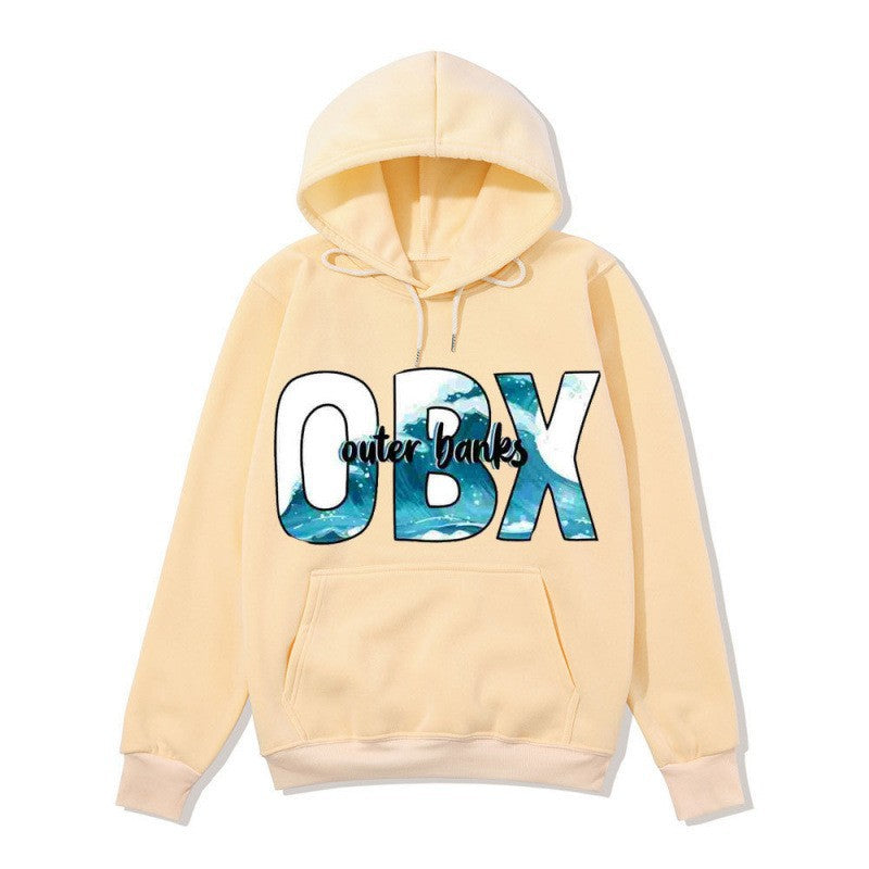 Women's hoodie with maritime graphic design Lisslune