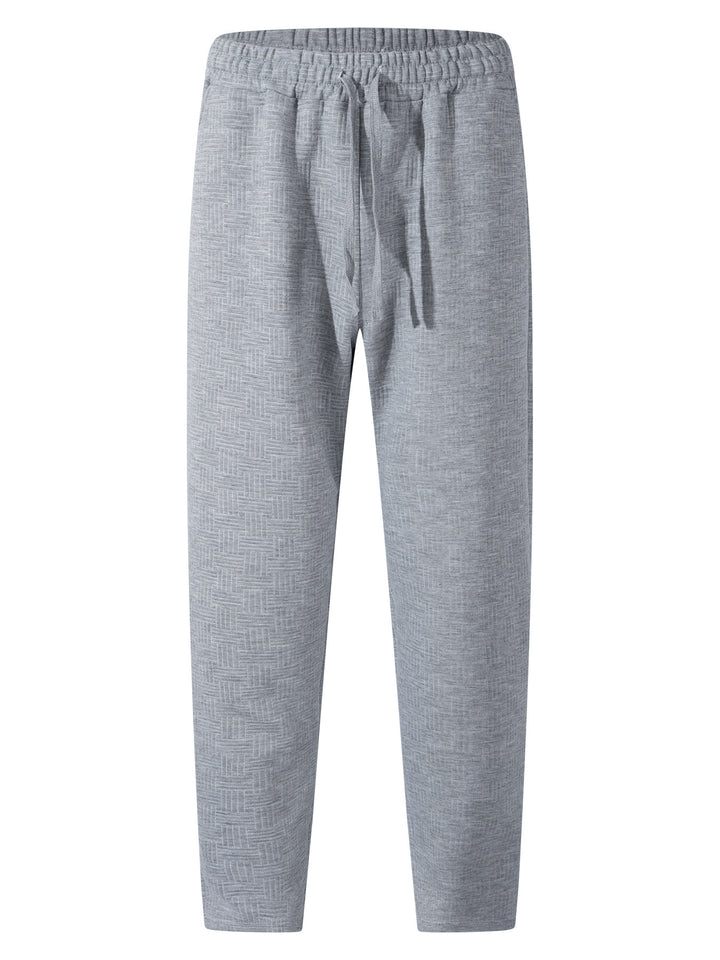 Men's sporty leisure pants with innovative structural design and elastic waistband Lisslune
