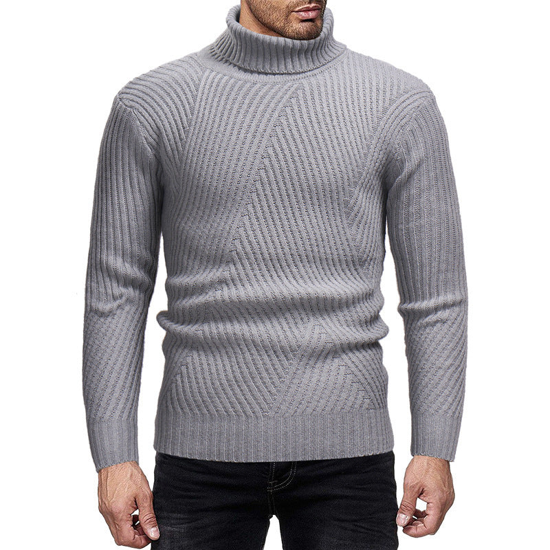 Men's Turtleneck Sweater Lisslune
