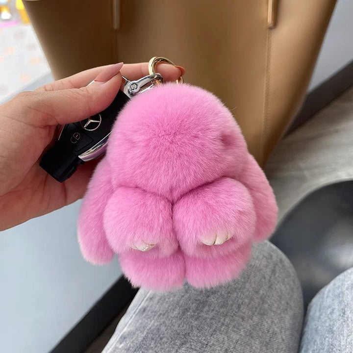 Lisslune | Handmade Soft Bunny PomPom Keychains (Boxed Edition)