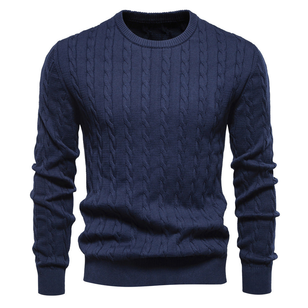 Men's Patterned Knit Sweater Lisslune