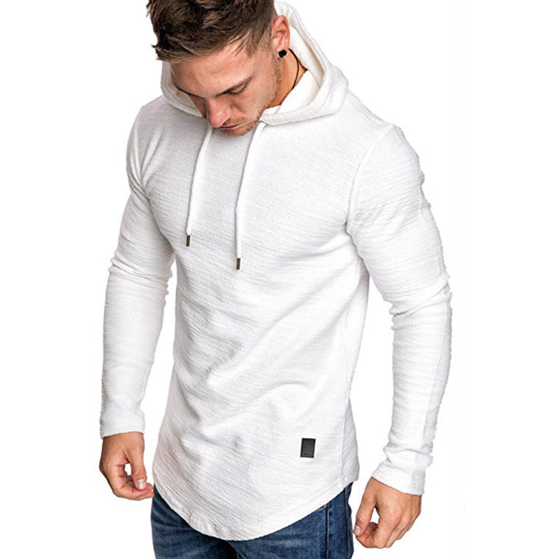 Men's hoodie shirt with modern textured design and comfortable fit Lisslune
