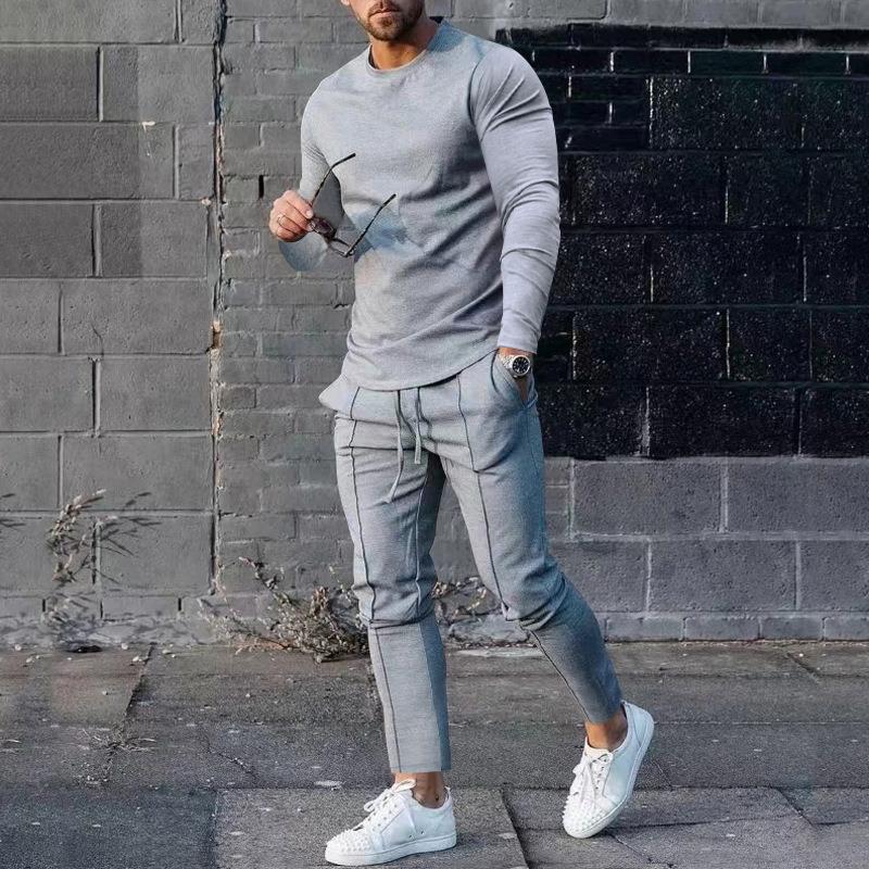 Men's casual sweatshirt and jogger set Lisslune
