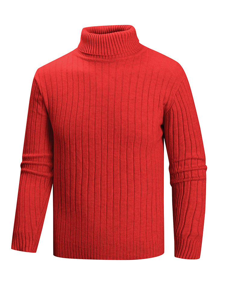 Men's Turtleneck Sweater made of high-quality fine knit Lisslune
