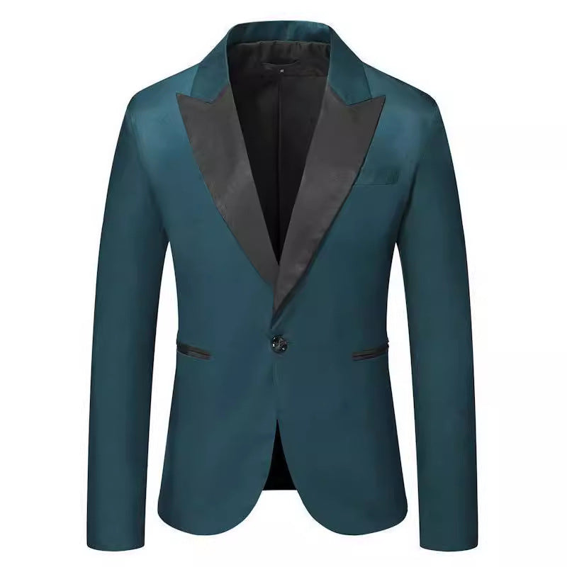 Men's Glamorous Leopard Print Blazer Lisslune
