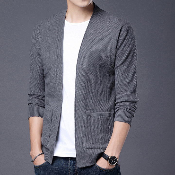 Men's cardigan in casual design Lisslune