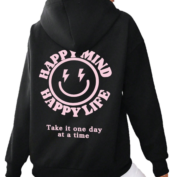 Women's hoodie with motivational lettering Lisslune