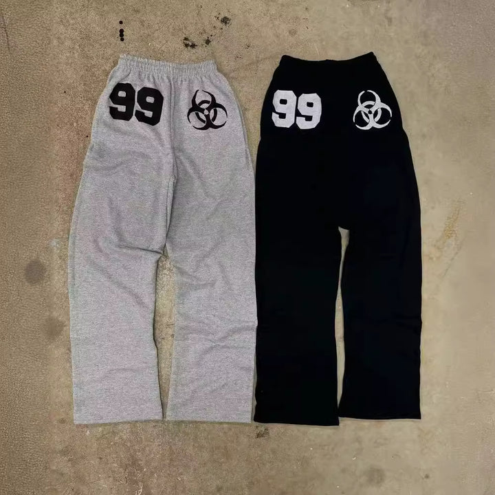 Women's sweatpants with urban biohazard design and comfortable fit Lisslune