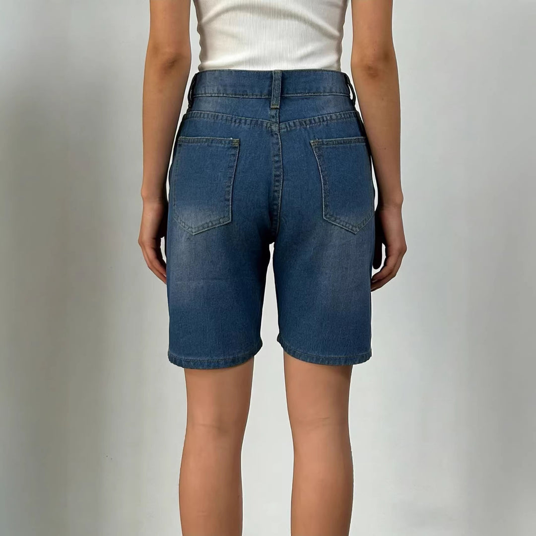 Women's fitted cropped top with stand-up collar and short sleeves Lisslune