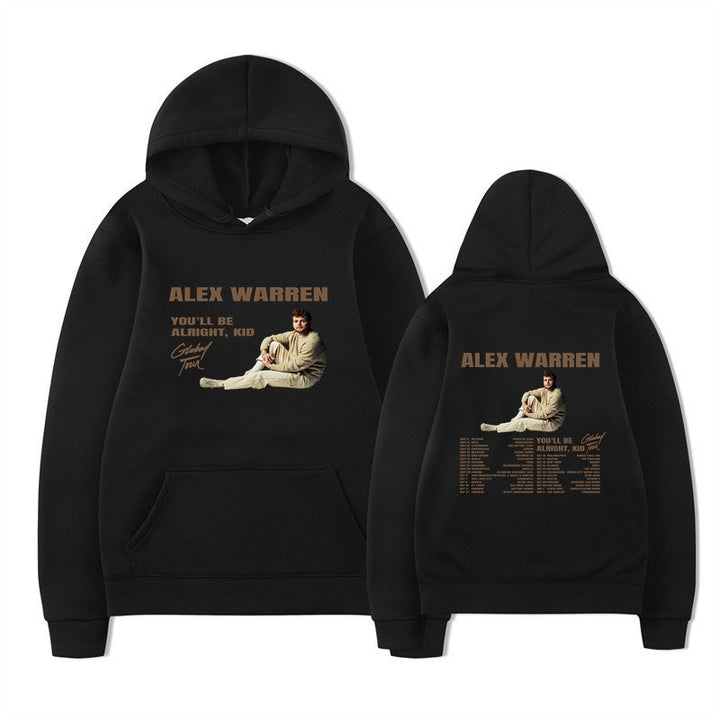 Women's hooded sweatshirt with creative print and modern design Lisslune