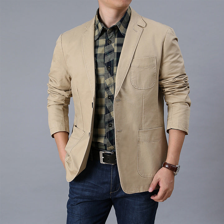 Men's comfortable blazer vest with practical pockets Lisslune