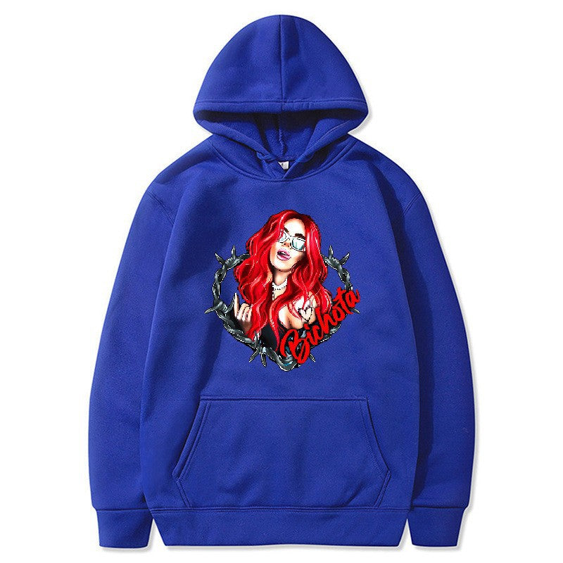 Women’s hoodie with artistic graphic print and cozy fit Lisslune